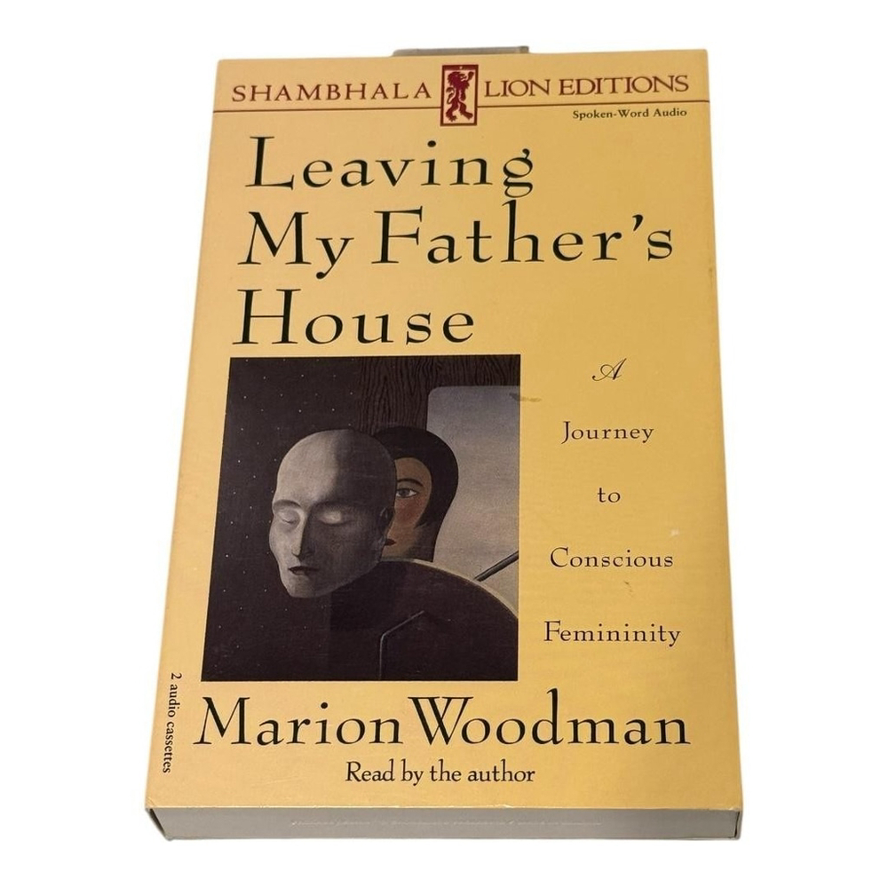 Vintage Leaving My Father's House Marion Woodman 2 Cassette Audiobook Shambhala